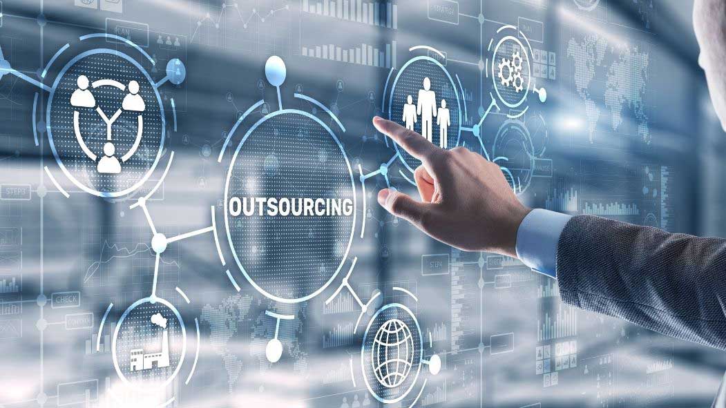 How does the Fortune 1000 benefit from consulting and outsourcing